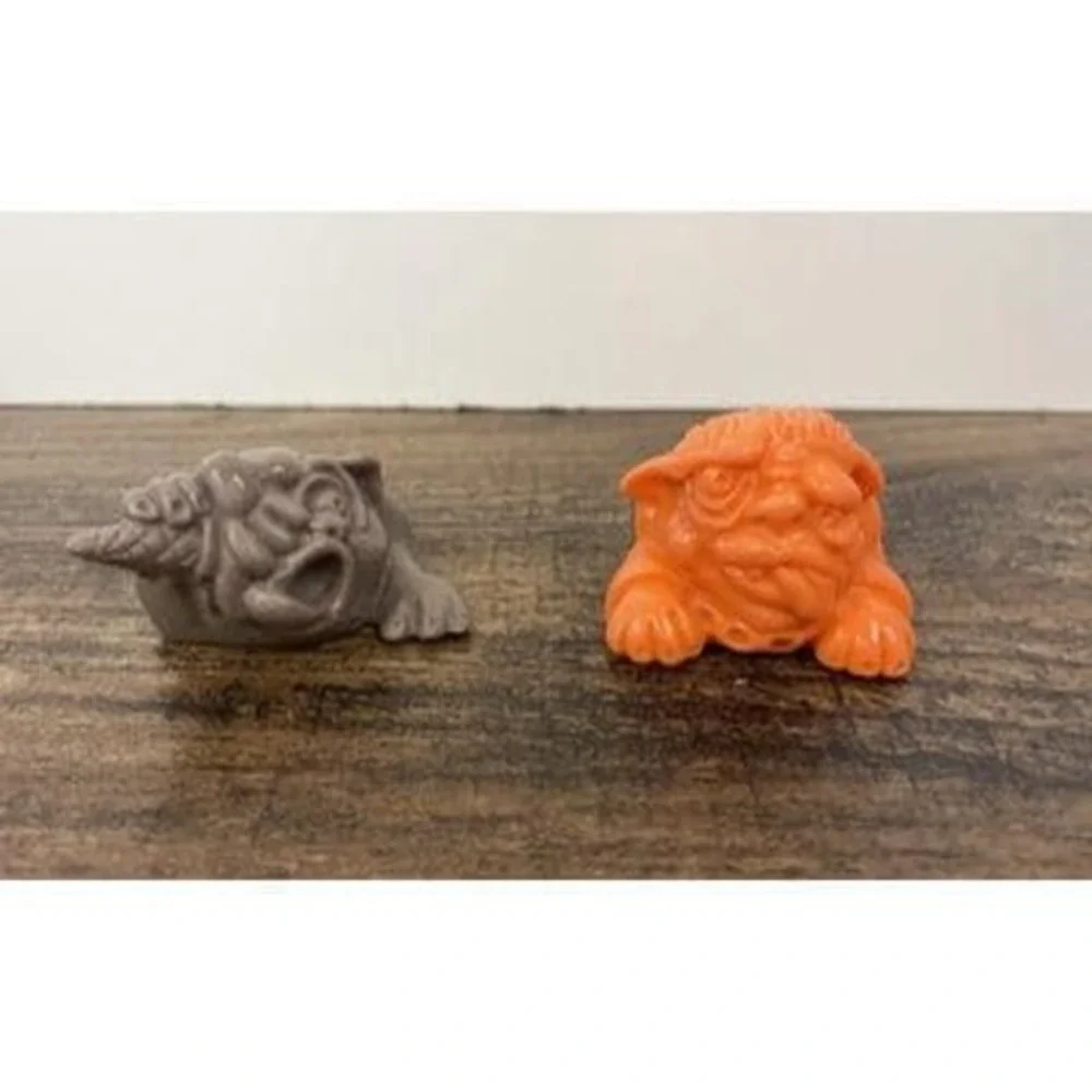 Mini Boglins The Freaks Orange Bog & The Clumsies Brown Trung Mini PVC Figures